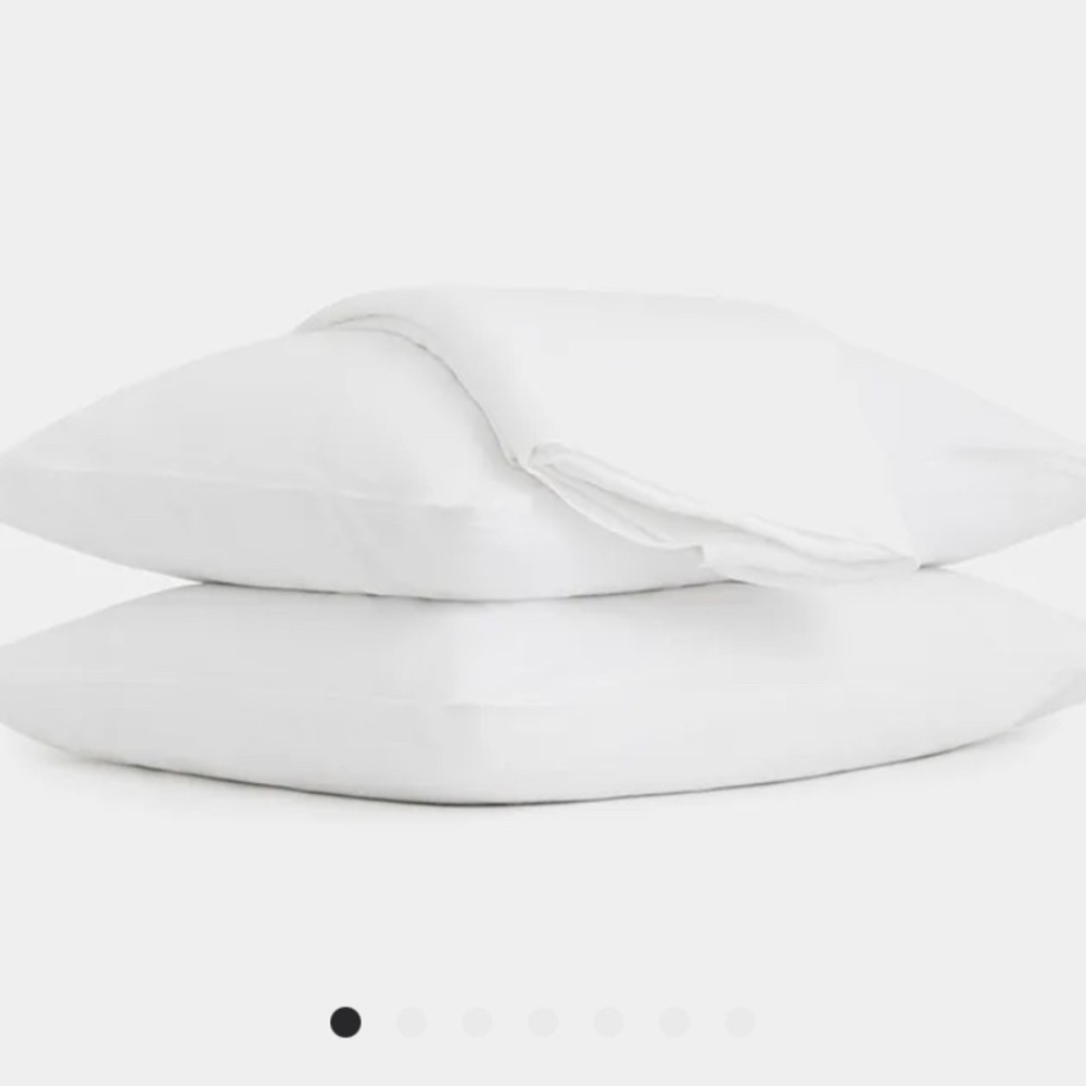 Thuma Luxury White Linen Bedding Set